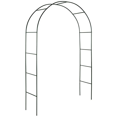 TecTake Rosenbogen Torbogen Rankhilfe Spalier | Metall | -Diverse Mengen- (1 Stück | Nr. 400767) von tectake