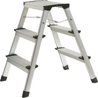 Aluminium-Trittleiter - 3 Stufen Aluminium-Trittleiter - 3 Stufen von Tech-Craft