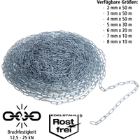 Metallkette aus Carbonstahl von Tech-Craft