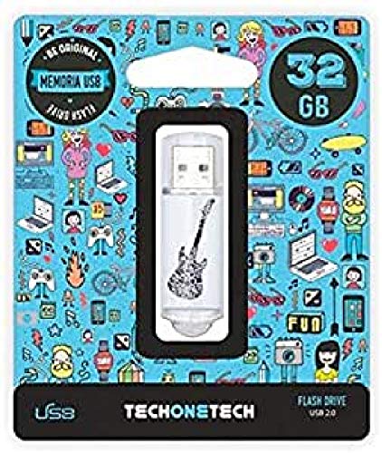 TECH ONE TECH PENDRIVE 32 GB Crazy Black Gitarre TECH ONE TECH PENDRIVE 32 GB Crazy Black Gitarre von TECH ONE TECH
