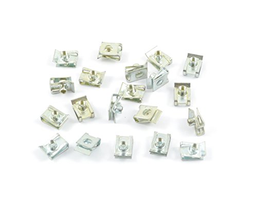 Tech-Parts-Koeln 20 Blechmutter Verkleidungsclips/Clip Schnappmutter - M4 Metrische Gewinde Neu Tech-Parts-Koeln 20 Blechmutter Verkleidungsclips/Clip Schnappmutter - M4 Metrische Gewinde Neu von Homry
