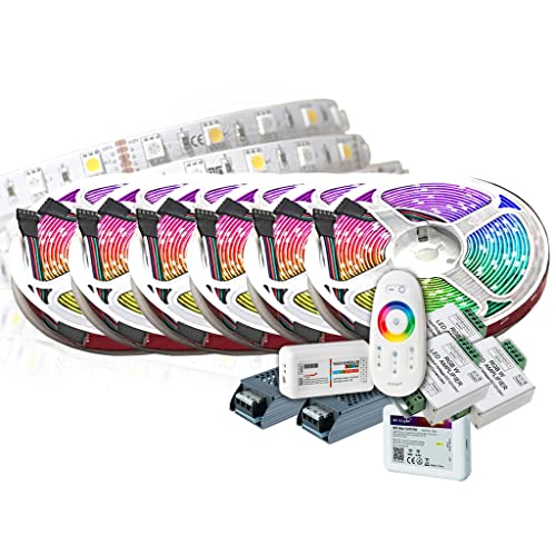 30M PREMIUM 24V RGB+NW RGBW LED Streifen Band Strip 5050 SMD RGB+weiss LED Lichtleiste 1800LEDs 60LED's/M+WLAN WiFi MiLight controler for Smartphone +Netzteil Ultra Slim Trafo - Sicher 30M PREMIUM 24V RGB+NW RGBW LED Streifen Band Strip 5050 SMD RGB+weiss LED Lichtleiste 1800LEDs 60LED's/M+WLAN WiFi MiLight controler for Smartphone +Netzteil Ultra Slim Trafo - Sicher von TechCore
