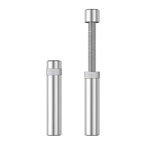 Techchii 74mm-120mm Grafikkarten Halterung Höhenverstellbare Grafikkarten Halter Aluminiumlegierung GPU Halterung mit Magne Vertikal GPU Holder Verlängern Stabile Stütze (Silber) von Techchii