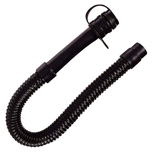 Techkar Ablaufschlauch für HAKO Scheuersaugmaschinen, 900mm, 38mm, Schwarz von Techkar