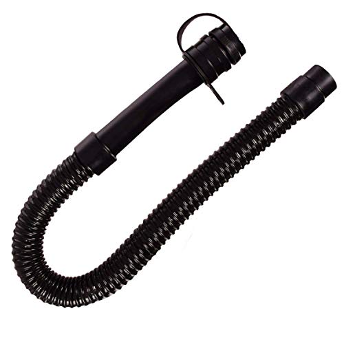 Techkar Schlauch/Ablaufschlauch für HAKO HAKOMATIC SCRUBMASTER B 30, B 45, B 70, B 90, B 650, B 655, B 750, B 755, B850 Länge: 1000mm - Schwarz von Techkar
