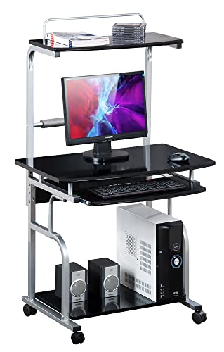 Black Multifunction Pc Desk von Techly