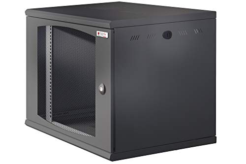 TECHLY PROFESSIONAL 107548 Unterschrank Rack 19 Zoll Wandmontage, 10U Einzelteil P 600 mm Gittertür Schwarz Schwarz TECHLY PROFESSIONAL 107548 Unterschrank Rack 19 Zoll Wandmontage, 10U Einzelteil P 600 mm Gittertür Schwarz Schwarz von Techly