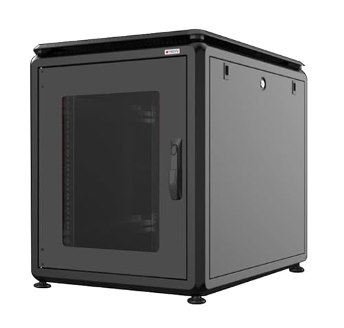 TECHLY PROFESSIONAL 364729 Schrank 19 Zoll 600 x 800 12 schwarz Unterschrank Evolution, schwarz von Techly