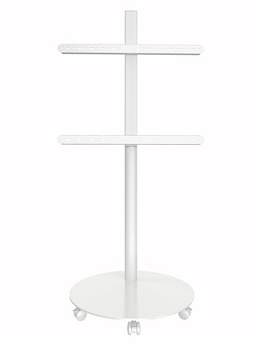 Techly 369564 TV-Bodenständer Trolley LCD/LED/Plasma 32-70 Zoll Weiß Weiß von Techly