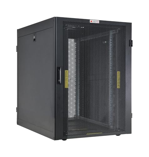 Techly Flat Netrack 19" 24U Prof.1000 schwarz von Techly