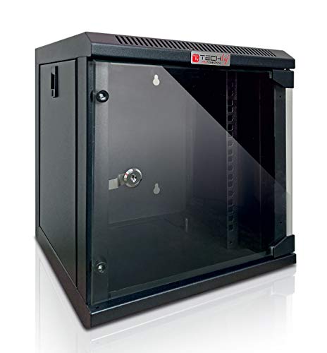 Techly Professional 362336 Rack 10 Zoll Wandschrank 6 Einheiten schwarz Techly Professional 362336 Rack 10 Zoll Wandschrank 6 Einheiten schwarz von Techly