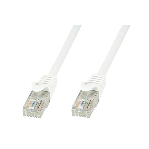 Techly icoc U6 – 6u-020-wht 2 m CAT6 U/UTP (UTP) weiß Netzwerk-Kabel – Netzwerk-Kabel (2 m, Cat6, U/UTP (UTP), RJ-45, RJ-45, weiß) von Techly