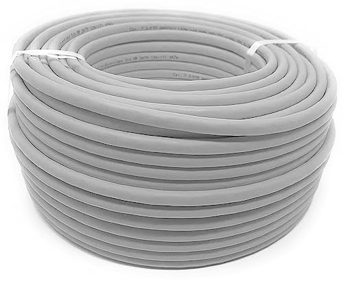 Techly itp-c6 F-fl-100 F/UTP (FTP) Grey 100 m Cat6 Networking Cable – Networking Cables (100 m, Cat6, F/UTP (FTP), Grey) von Techly