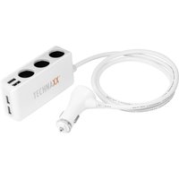 4592 TE11 TE11 Zigarettenanzünder-Verteiler Anzahl Zigarettenkupplungen 3 x Schnittstelle - Technaxx von Technaxx