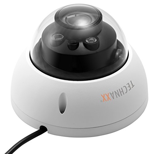 Technaxx Zusatzkamera Dome zum Security Kit PRO FullHD 1080P - Überwachungskamera für den Innen- und Aussenbereich TX-50 und TX-51 von technaxx