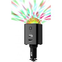 Technaxx - Disco Mobile-Auto Charger TX-159 Belastbarkeit Strom max.=2.1 a 12/24 v, 5 v über usb von Technaxx