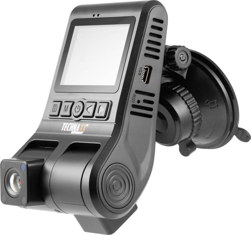 Technaxx Dashcam TX-185 Full-HD Dual Frontkamera zur Parküberwachung,Tonaufzeichung, uvm von Technaxx