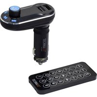 Technaxx FMT600BT FM Transmitter inkl. Freisprechfunktion, mit Fernbedienung von Technaxx