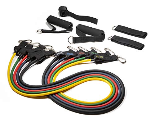 Technaxx Fitness-Set, 11-teilig, mit 64 Widerstandsstufen von technaxx