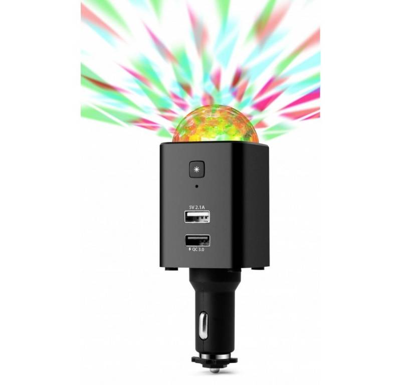 Technaxx Kfz-Relais Technaxx Disco Mobile-Auto Charger TX-159 Belastbarkeit Strom max.=2.1 von Technaxx