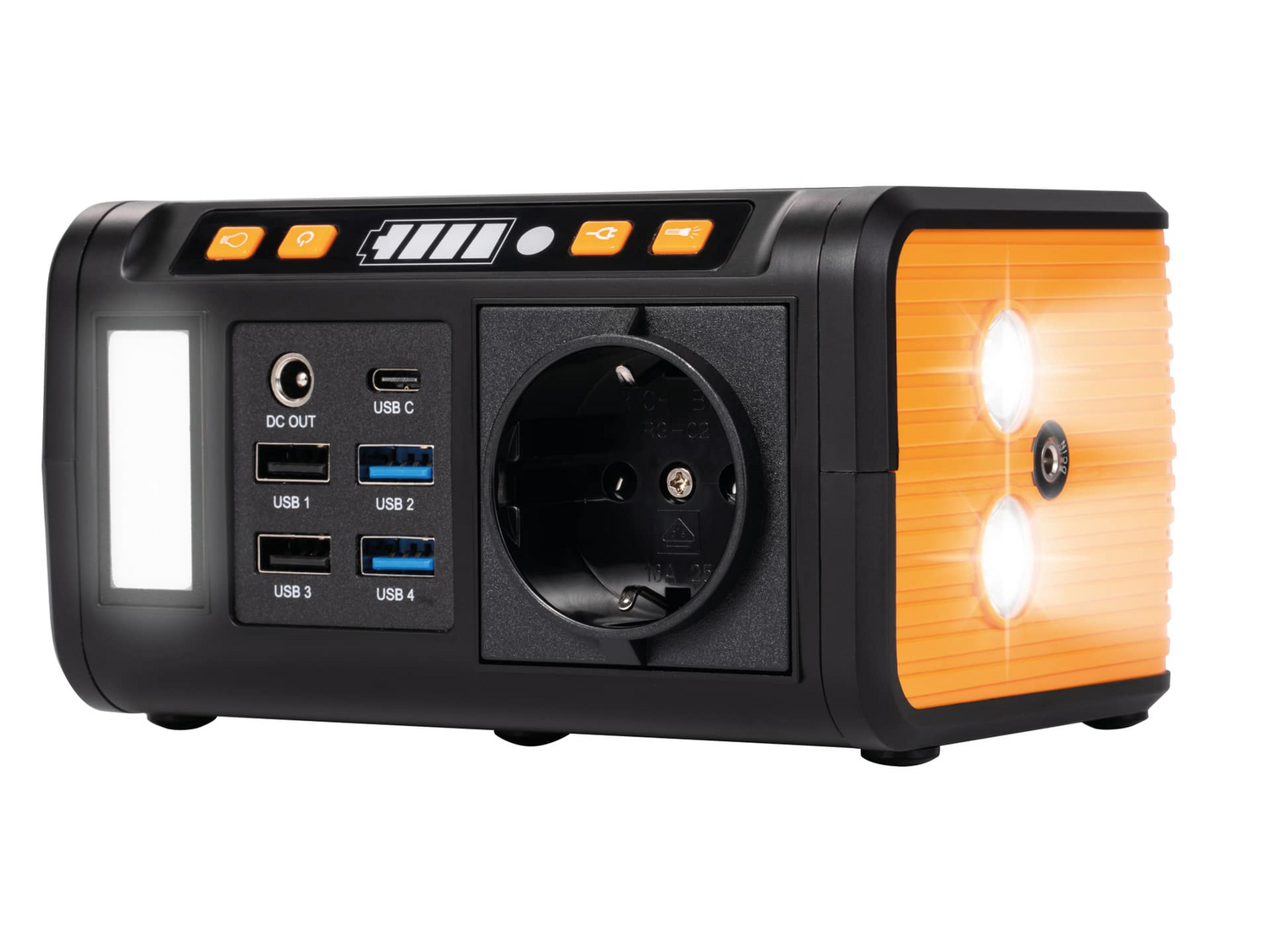 Technaxx Powerstation Mini Tx 205 Stromspeicher Generator Akku Tragbar Camping B-Ware von Technaxx