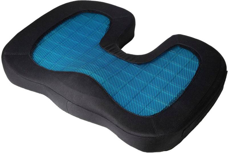 Technaxx Sitzauflage Lifenaxx Sitzkissen LX-014, (1 St), Viskoelastischer Schaum mit Memory-Effekt und kühlender Geleinlage von Technaxx