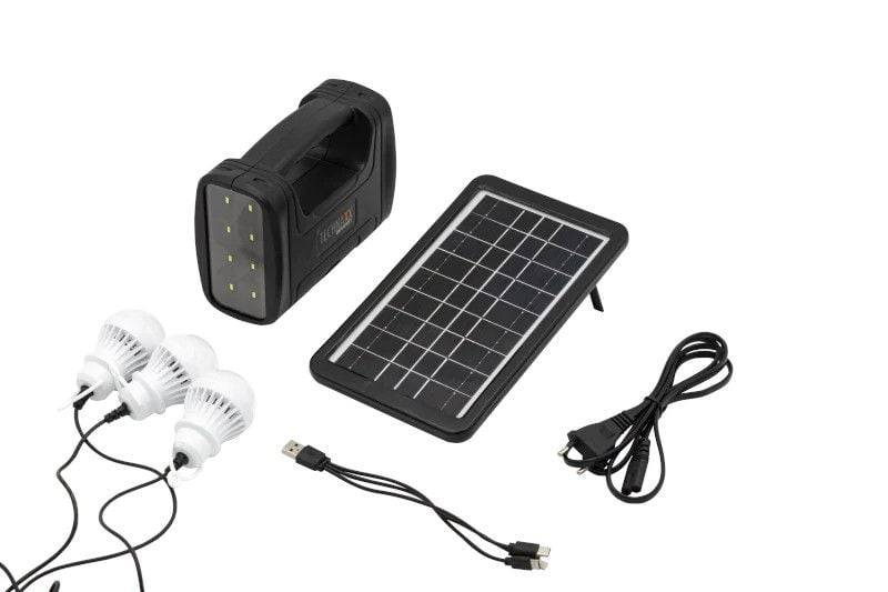 Technaxx Solar Powerstation Set TX-199 3 Watt, 5 m Solarkabel von Technaxx
