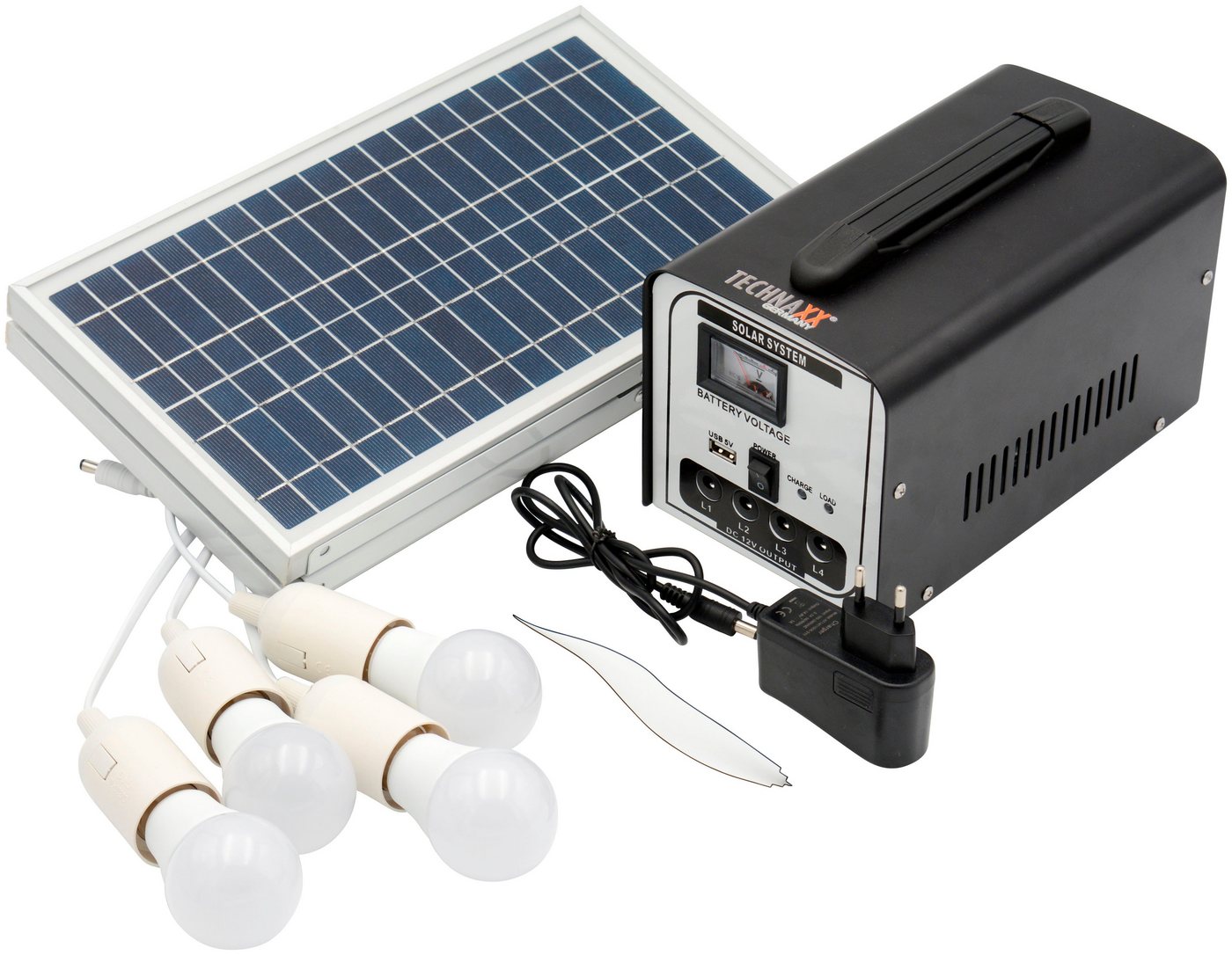 Technaxx Solaranlage TX-200, Polykristallin, 18 W Technaxx Solaranlage TX-200, Polykristallin, 18 W von Technaxx