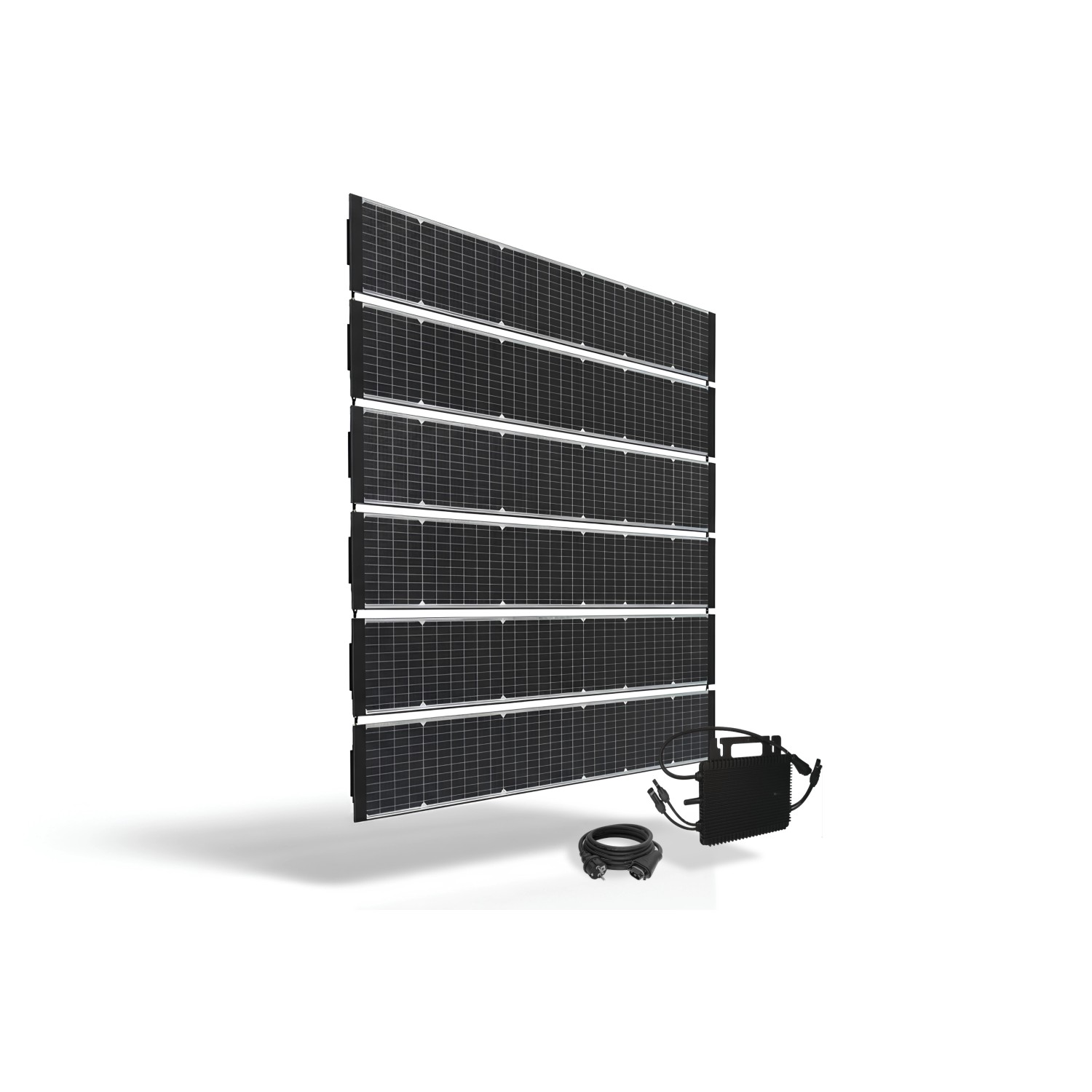Technaxx Solarzaun-Starterset TX-356 BiDo Flexi von Technaxx