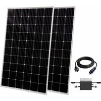 Technaxx TX-220 5032 Solar-Set 650 Wp inkl. Anschlusskabel, inkl. Wechselrichter von Technaxx