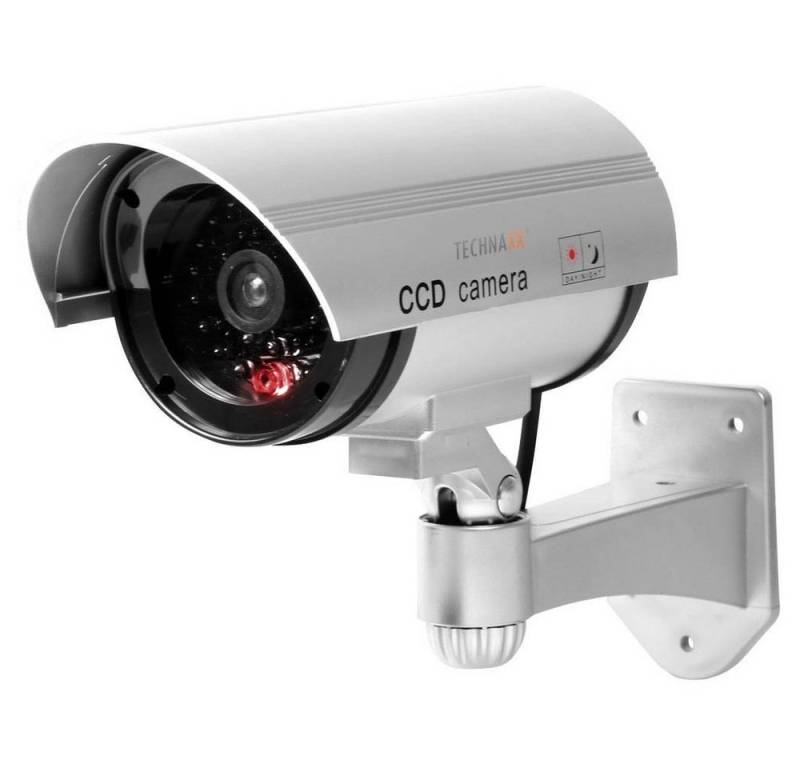 Technaxx Überwachungskamera Attrappe CCD-Kamera-Attrappe von Technaxx