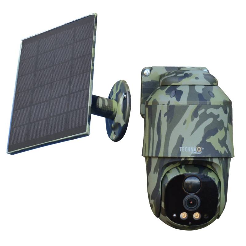 Technaxx Überwachungskamera Dome 4G PT TX-290 mit Solarmodul von Technaxx