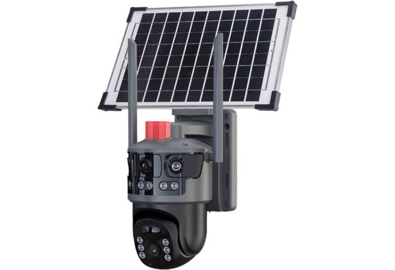 Technaxx Überwachungskamera TECHNAXX Dual Kamera Outdoor TX-329, 4G, mit von Technaxx