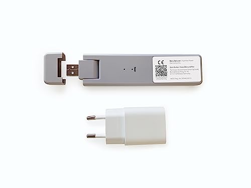 Technaxx WiFi Stick TX-247 Datenlogger für Hoymiles Wechselrichter, Drosselung des Mikro-Wechselrichters (800W -> 600W) - Modulweises Monitoring mit bis zu 4 Solarmodulen, Echtzeitdaten & Alarme von technaxx