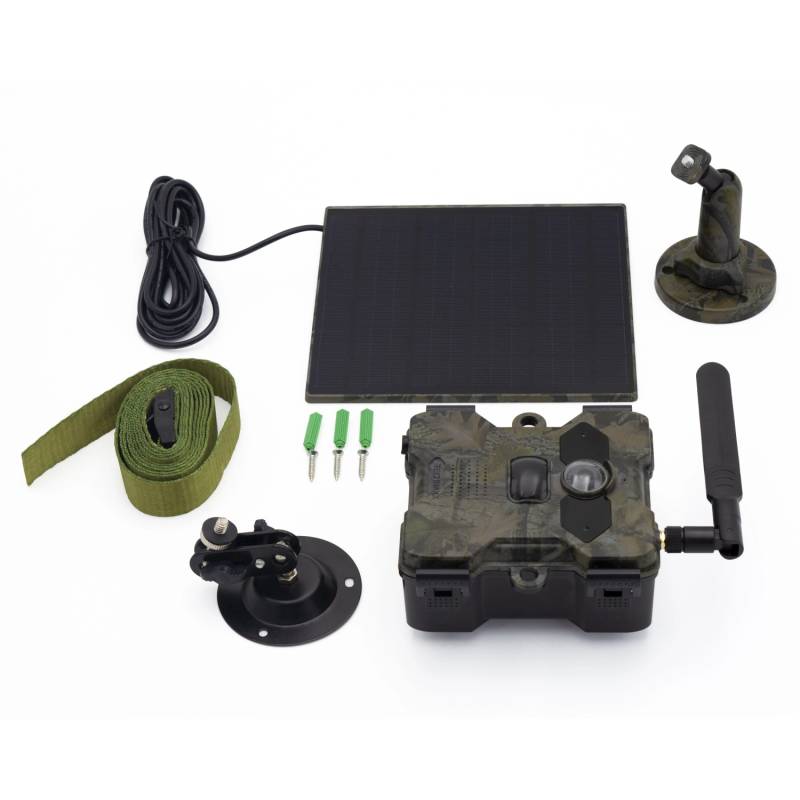 Technaxx Wildtierkamera TX-189 4G mit Solar Panel von Technaxx