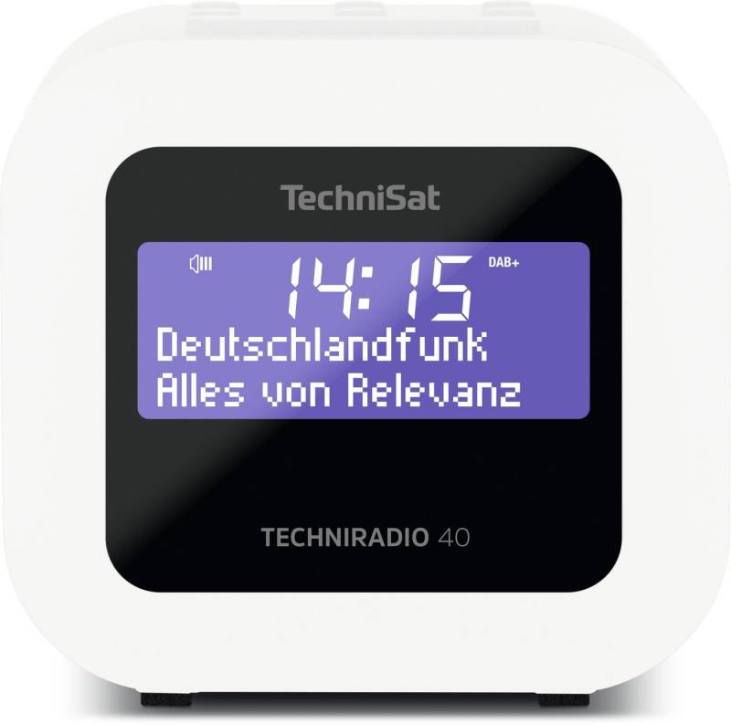 TechniSat Radiowecker TECHNIRADIO 40 DAB+/ UKW, Favoritenspeicher, Wecktimer von TechniSat
