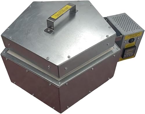 Pentagon-Toplader-Muffelofen, 1240 °C/2264 °F, mit 3 Kubikliter-Kammer und einfach zu bedienender temperatur-/zeitprogrammierbarer Steuerung Pentagon-Toplader-Muffelofen, 1240 °C/2264 °F, mit 3 Kubikliter-Kammer und einfach zu bedienender temperatur-/zeitprogrammierbarer Steuerung von Technical Super Market