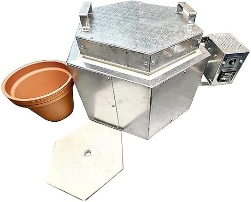 Von oben beladener VITRIGRAPH-Ofen 1100 °C/2012 °F zur Herstellung von Murrini- und Glasstringern von Technical Super Market