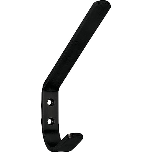Technik Team Huthaken Kleiderhaken Macoba Breite 25mm, Höhe 141mm - Wandhaken für Hüte, Eisen schwarz matt Technik Team Huthaken Kleiderhaken Macoba Breite 25mm, Höhe 141mm - Wandhaken für Hüte, Eisen schwarz matt von Technik Team