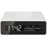 Technisat - DigitRadio 51 Radiowecker dab+, ukw aux Weiß von Technisat
