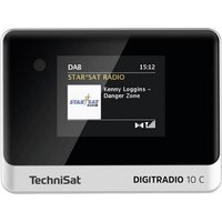 TechniSat DIGITRADIO 10 C Tischradio DAB+, UKW Bluetooth® Inkl. Fernbedienung, Weckfunktion Schwarz von Technisat