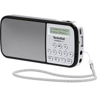 TechniSat Techniradio RDR Taschenradio DAB+, UKW AUX, USB Taschenlampe Silber von Technisat