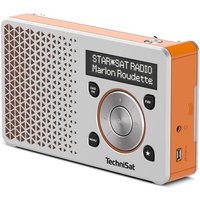 Technisat - digitradio 1 Silber-Orange Audio/Zubehör/Multimedia von Technisat