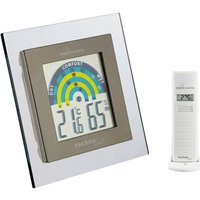 Techno Line - MA10260 Mobile Alerts WLAN-Wetterstation Silber, Transparent, Weiß von Techno Line