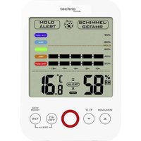 Techno Line WS 9422 Luftfeuchtemessgerät (Hygrometer) 20% rF 95% rF Taupunkt-/Schimmelwarnanzeige von Techno Line