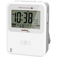 Techno Line WT 350 Quarz Wecker Weiß Alarmzeiten 2 Vibrationsalarm von Techno Line