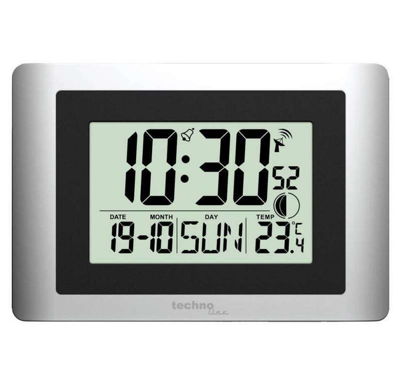Techno Line Wanduhr Funk-Uhr von Techno Line