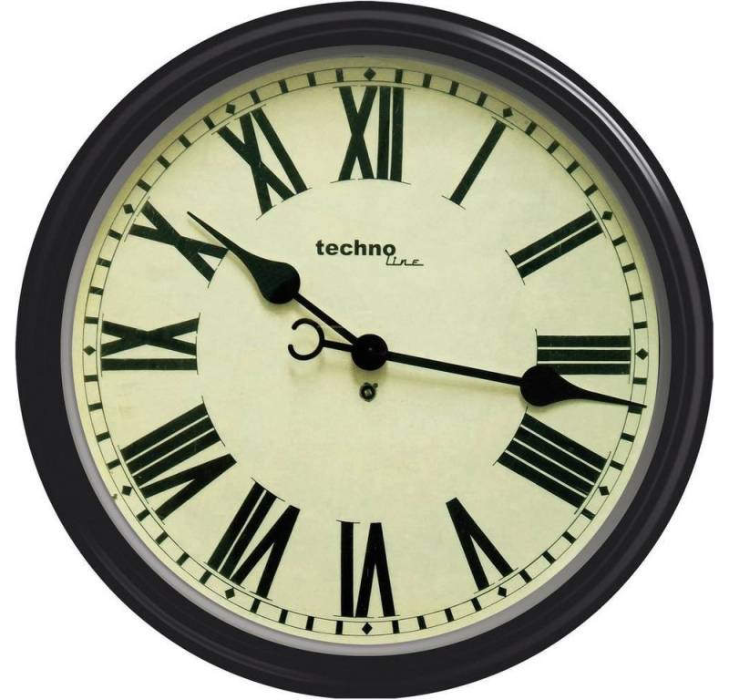 Techno Line Wanduhr Jumbo Wanduhr Retro von Techno Line