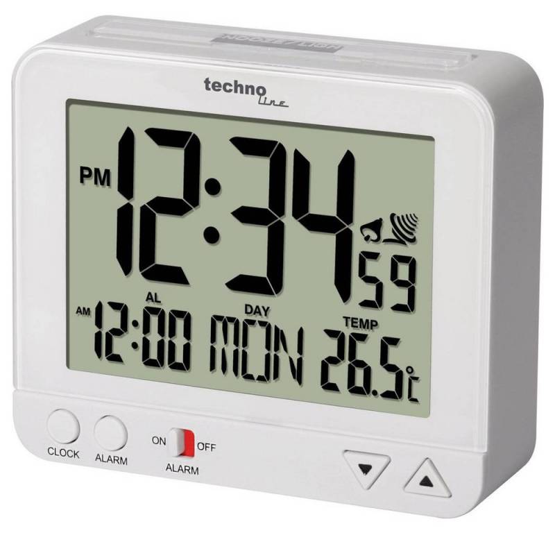Techno Line Wecker Funk-Wecker WT 195 WT 195 WHITE Techno Line Wecker Funk-Wecker WT 195 WT 195 WHITE von Techno Line