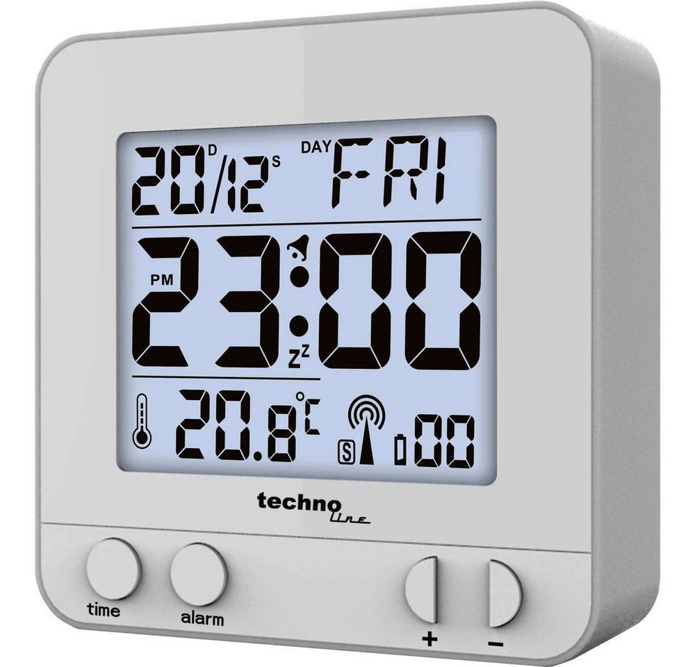 Techno Line Wecker Funk-Wecker WT 235 mit Touchsensor WT235 si Techno Line Wecker Funk-Wecker WT 235 mit Touchsensor WT235 si von Techno Line